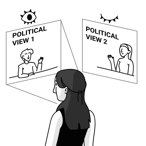 Confirmation Bias illustration