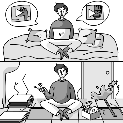 Dunning-Kruger Effect illustration