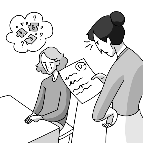 Fundamental Attribution Error illustration