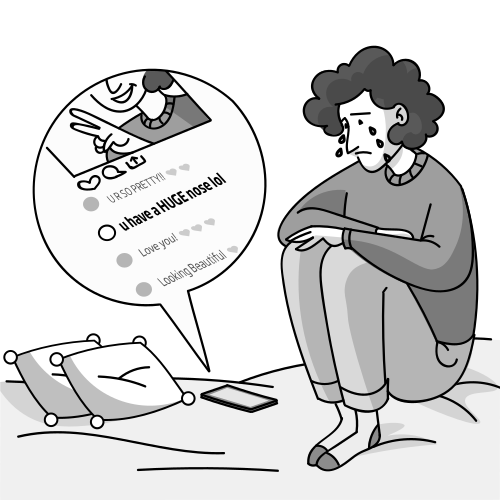 Negativity Bias illustration