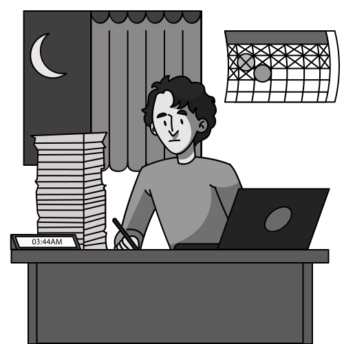 Parkinson's Law illustration