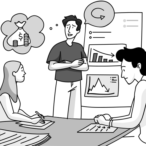 Sunk Cost Fallacy illustration