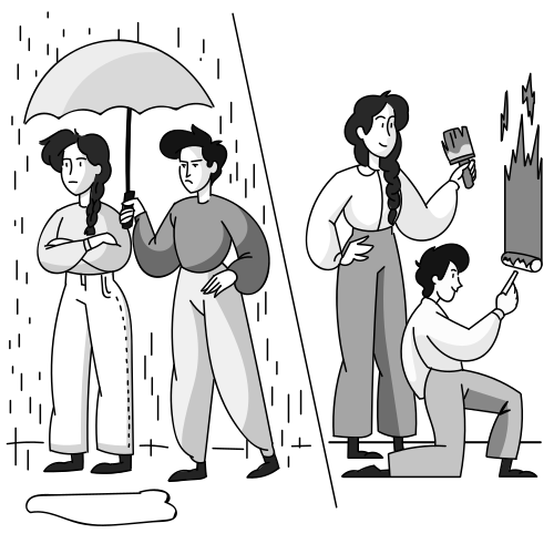 The Ben Franklin Effect illustration